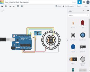 TinkerCAD simulation
