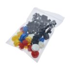 Tipke z barvnimi gumbi za protoboard SET