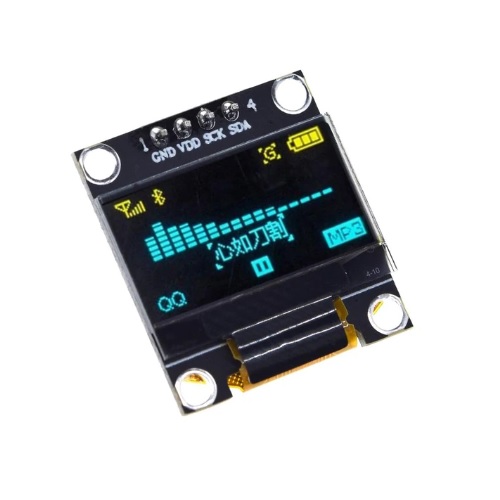 Modul OLED I2C 0.96inch modro-rumena