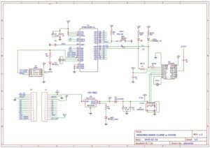 Arduino NANO CH340 shema