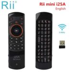 Multimedijski upravljalnik Rii i25A 2.4G Mini Wireless