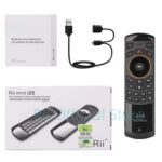 Multimedijski upravljalnik Rii i25A 2.4G Mini Wireless 4