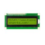 LCD 1602 zeleno ozadje