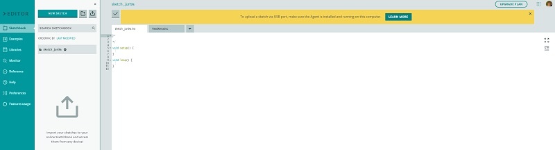 Arduino online IDE 03