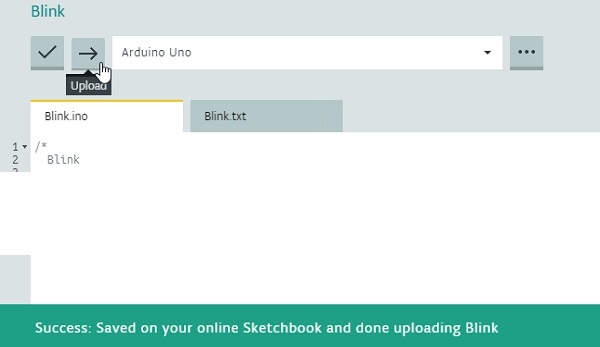 Arduino online IDE 10