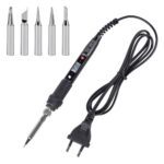 Spajkalnik 908S LCD 80W komplet z etuijem - slika 2