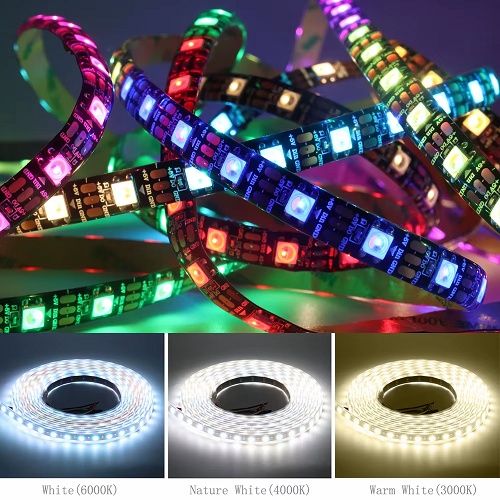 LED trak SK6812 5050 IP30 30LEDm 5V RGBNW