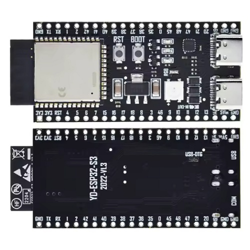 ESP32-S3 WROOM32 30pinov 2x typeC-USB