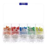 LED diode SET 300kosov 3mm PVC škatla