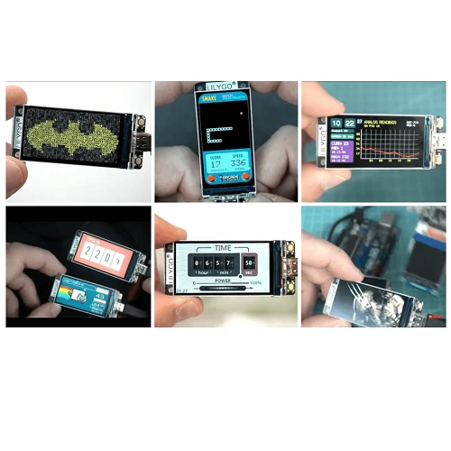 ESP32 S3 LilyGo T-Display 24pinov 1.9inch LCD typeC-USB možnosti ESP32 S3 LilyGo T-Display 24pinov 1.9inch LCD typeC-USB možnosti
