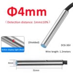 Induktivno stikalo M4 NPN DC 6-36V