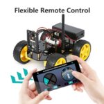 KOMPLET 4WD Pametni avto s kamero WiFi ESP32 Acebott 3