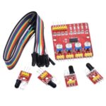 Modul IR detektor bližine TCRT5000 4 kanalni