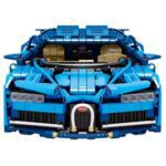 MJI Bugatti Chiron MOC 1-14 1355pcs front