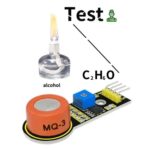 Modul senzor za zaznavanje alkohola MQ-3 (etanola) Keyestudio