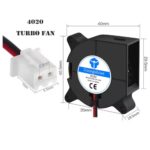 Ventilator 40x40x20mm turbo 5V