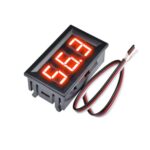 Volt meter 0-100Vdc 0.56 LED 3-žile
