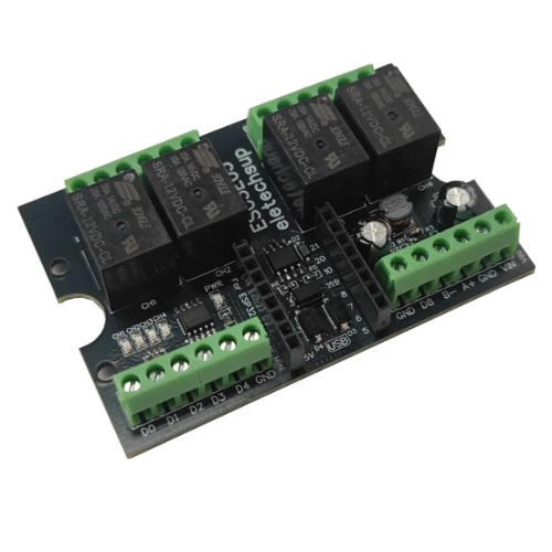 ESP32-C3 ESC3E05 4x rele razširitvena plošča ESP32-C3 ESC3E05 4x rele razširitvena plošča