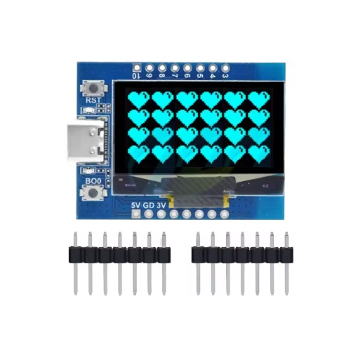ESP32-C3 WiFi+Bluetooth 1.3″OLED typeC-USB ESP32-C3 WiFi+Bluetooth 1.3″OLED typeC-USB