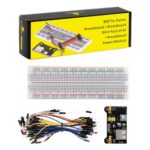 Protoboard 830 z napajalnim modulom in vezicam Keyestudio
