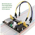 Protoboard 830 z napajalnim modulom in vezicam Keyestudio modul