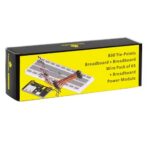 Protoboard 830 z napajalnim modulom in vezicam Keyestudio embalaža