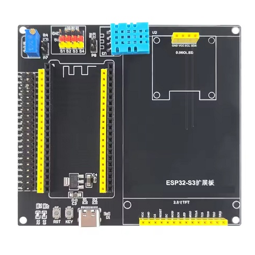 ESP32‑S3 DevKitC‑1 42pin razširitvena plošča