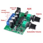 Module 2.1 mini ojačevalnik 6W 6W 25W TDA1517P - slika 2