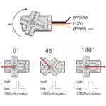 Servo motor SG90 90° Keyestudio - slika 2