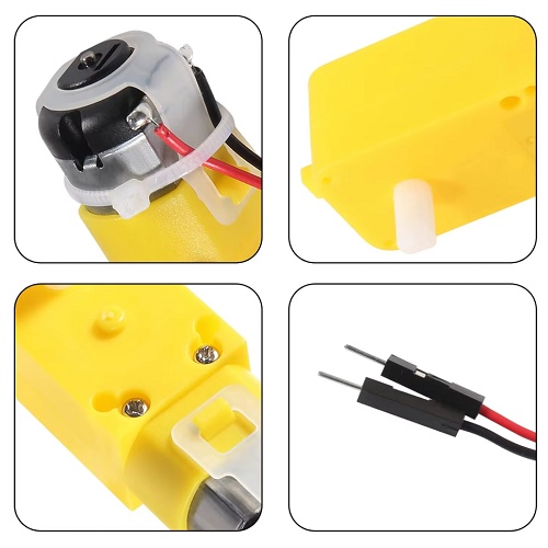 DC TT motor za kolo 1-48 z dopont kablom info DC TT motor za kolo 1-48 z dopont kablom info