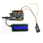 Modul senzor temperature ds18b20 Keyestudio uporaba