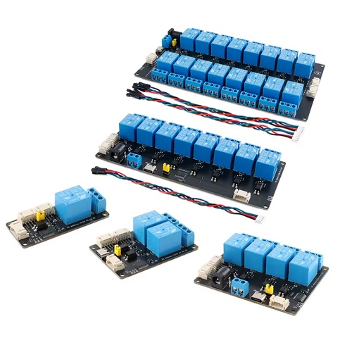 Relejni modul 2 releja I2C XL9535 5V različne verzije Relejni modul 2 releja I2C XL9535 5V različne verzije