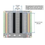 ESP32 max 24pinska razširitvena plošča FreeNove velikost krmilnika