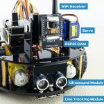 KOMPLET 4WD Uno in ESP32 robotsko vozilo Lafvin deli 2
