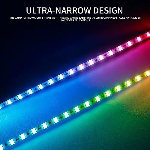 LED trak WS2812B IP30 5V 160LED 2.75mm 1m