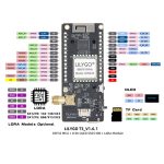 LILYGO TTGO LoRa32 0.96 OLED SX1278 433MHz pinout