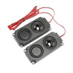 Zvočnika par 8Ω 5W 40mm v ohišju s kablom