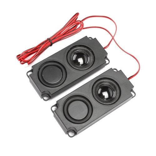 Zvočnika par 8Ω 5W 40mm v ohišju s kablom Zvočnika par 8Ω 5W 40mm v ohišju s kablom